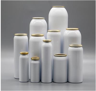 Aluminum cans of various diameters